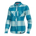 Camicia donna ROVE a manica lunga blu 