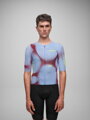 MAAP Maglia VOID PRO RACE JERSEY Blu/Bordeaux