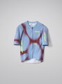 MAAP Maglia VOID PRO RACE JERSEY Blu/Bordeaux
