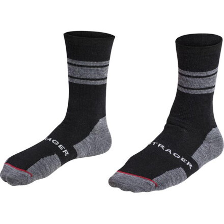 Calzini Bontrager Race 5 Wool nero M (40-42)