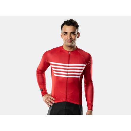 Maglia Bontrager Circuit a maniche lunghe rossa
