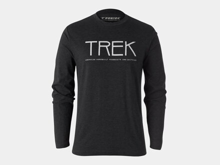 Maglia Trek Stick Logo LS nera  