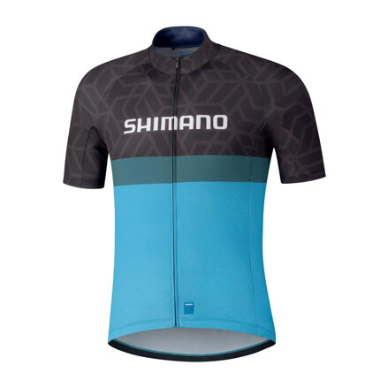 Maglia SHIMANO TEAM nera/blu