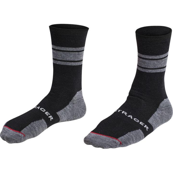 Calzini Bontrager Race 5 Wool nero M (40-42)