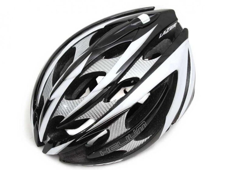 Casco HELIUM nero bianco + MIPS
