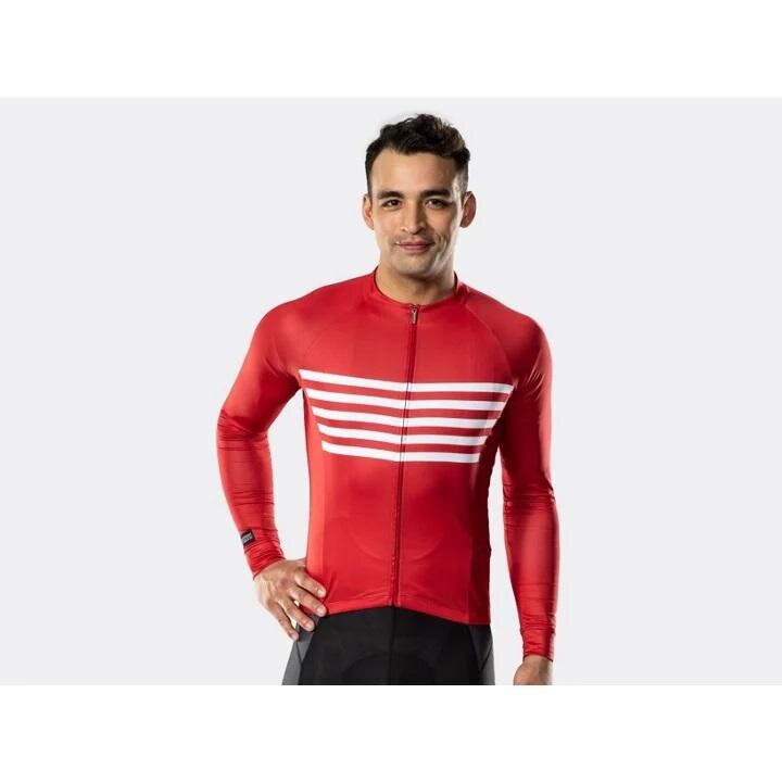 Maglia Bontrager Circuit a maniche lunghe rossa