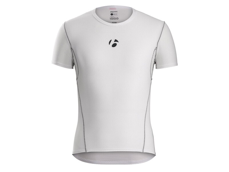 Baselayer a maniche corte B1 inferiore della maglietta Bontrager bianca