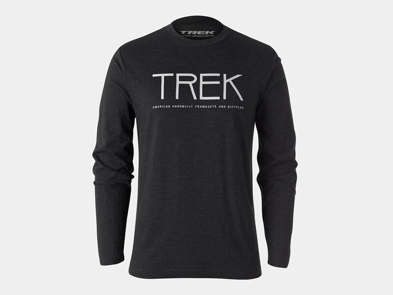 Maglia Trek Stick Logo LS nera  