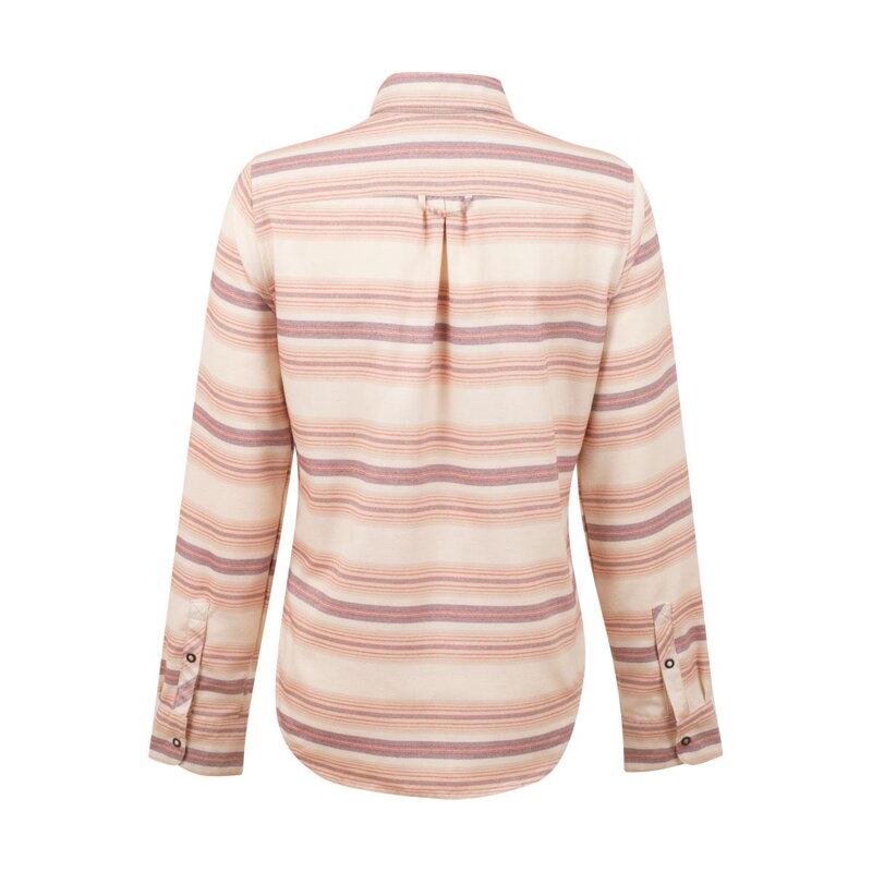 Camicia donna W ROVE FLANNEL marrone chiaro F22 