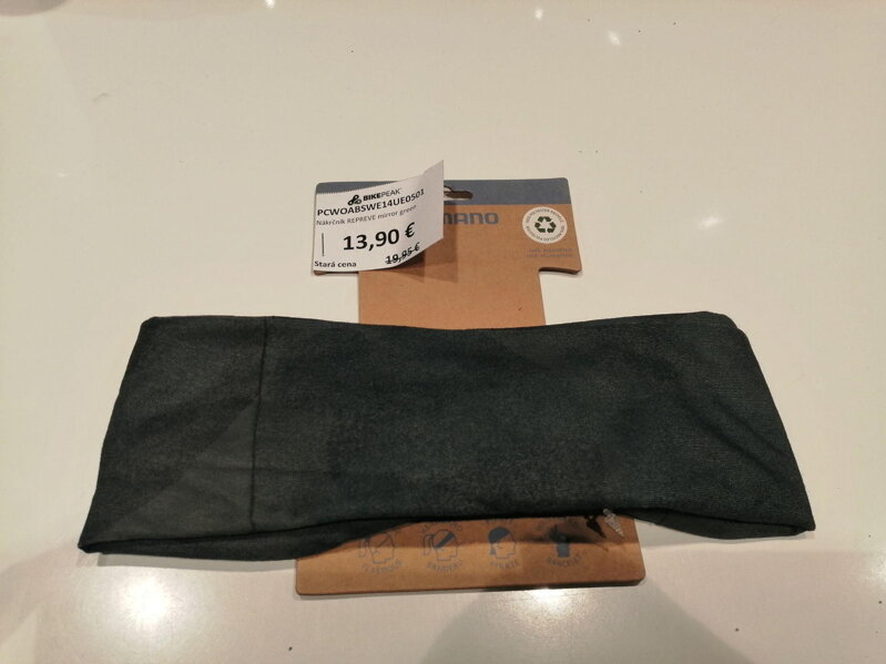 Cravatta REPREVE verde specchio