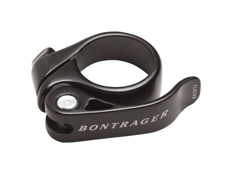 Morsetto reggisella Bontrager anche per carbonio 36,4mm con sgancio rapido