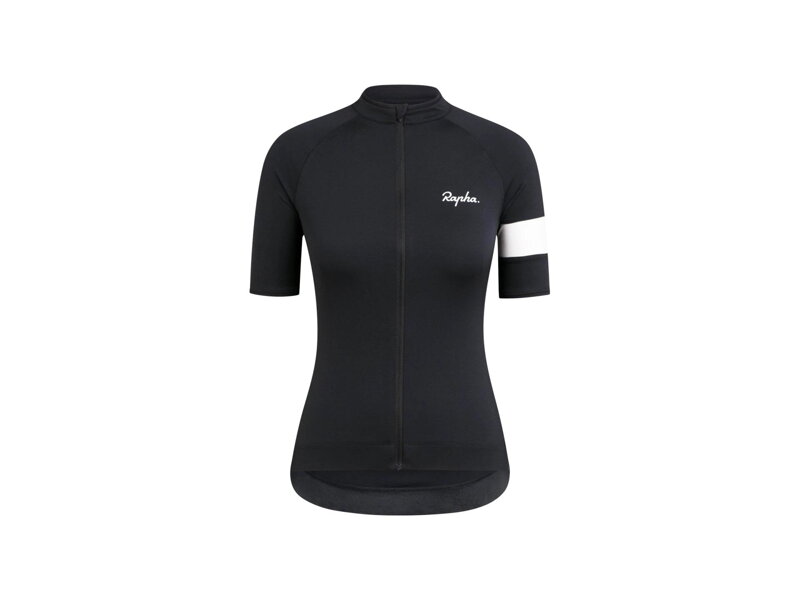 Maglia ciclismo basic da donna Rapha Core nera