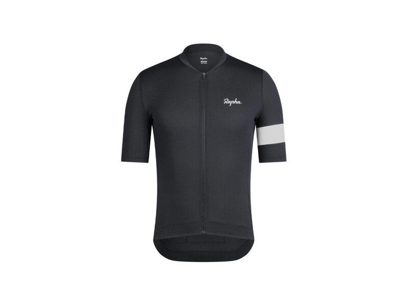 Ľahký základný cyklistický dres Rapha Core čierny
