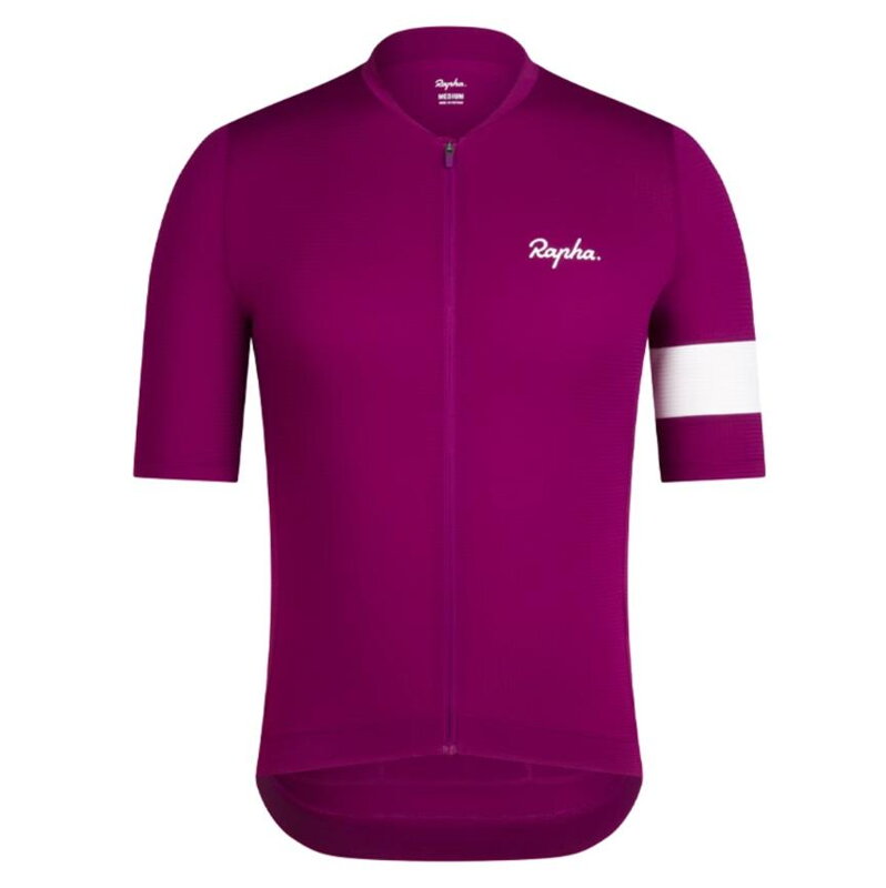 Maglia base leggera Rapha Core viola 