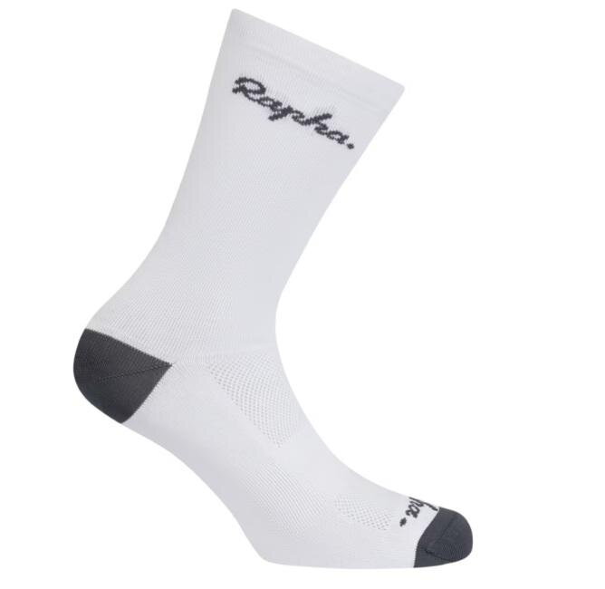 Ponožky s logom Rapha biele