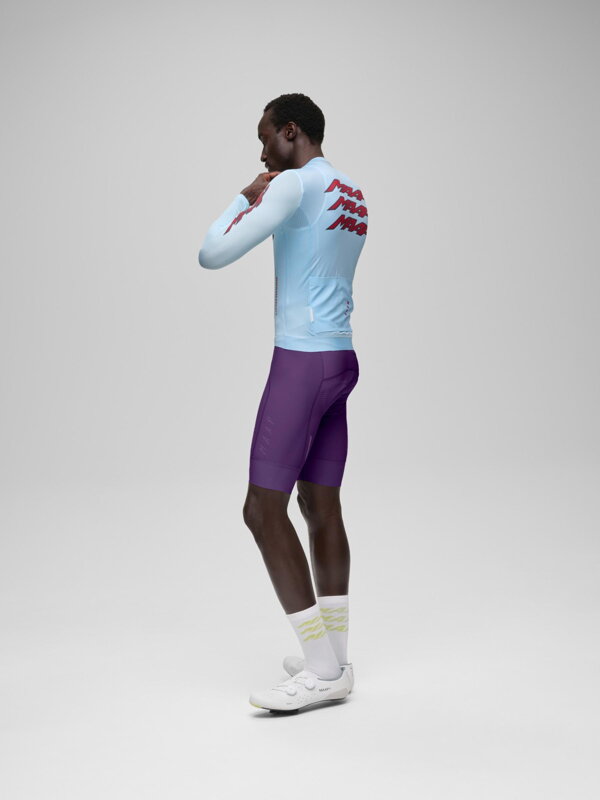 MAAP Pantaloncini con Bretelle TEAM EVO Viola