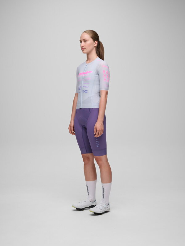 MAAP Pantaloncini Donna con Bretelle PRO 2.0 Viola
