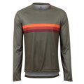 PEARL IZUMI Jersey SUMMIT LS TOP oliva pallido/righe tramonto VZ21