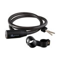 LONGUS Lucchetto KLASIK 12/900mm + supporto nero 