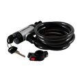 Lucchetto LONGUS EXTREME 10/1800mm spirale + supporto argento