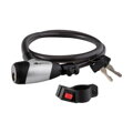 LONGUS Lucchetto EXTREME 12/900mm + supporto argento 