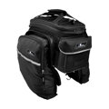 LONGUS Borsello INCREASER per portapacchi 7,8L tasche laterali nero 