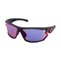 HQBC Occhiali QX4 neri/rossi