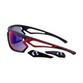 HQBC Occhiali QX4 neri/rossi