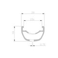 Cerchio MACH1 5.50 SL 27.5 32D TLR nero 550g