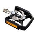 Pedali SHIMANO Trekking PD-T8000 SPD neri unilaterali + anteriori. SM-SH56