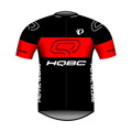 HQBC Maglia QPI TEAM 2021 manica corta nero/rosso 