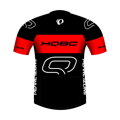 Maglia HQBC QPI TEAM 2021 manica corta nera/rossa