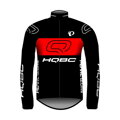 HQBC Giacca QPI TEAM 2021 antivento nero/rosso 