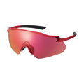 SHIMANO Occhiali EQUINOX4 opachi metallizzati rossi Ridescape Road 