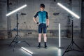 SHIMANO Pantaloni EVOLVE PERFORMANTE con bretelle neri 