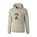 SHIMANO Felpa HOODIE verde/rosso 
