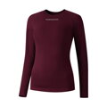 SHIMANO Maglietta donna VERTEX LONG BASE LAYER bordò 