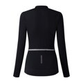 SHIMANO Maglia donna KAEDE THERMAL LONG nera 