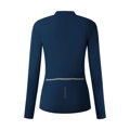Maglia da donna SHIMANO KAEDE THERMAL LONG blu