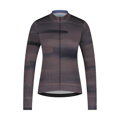SHIMANO Maglia donna KAEDE PRINTED LONG aurora viola 