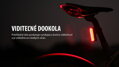 MAGICSHINE Luce SEEMEE 100 V2.0 posteriore 9f USB nera