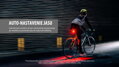 MAGICSHINE Luce SEEMEE 200 V3.0 posteriore 6f USB nera 