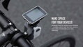 MAGICSHINE Supporto per Garmin/EVO/ALLTY per manubrio plastica offset 