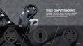 MAGICSHINE Supporto per Garmin/EVO/ALLTY per manubrio plastica offset 
