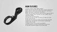MAGICSHINE Supporto MAGICSHINE per Garmin/EVO/ALLTY su manubri offset in plastica