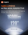 MAGENE Luce AT1200 frontale 10f USB nera