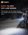 MAGENE Luce AT1200 frontale 10f USB nera