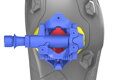 SHIMANO Tretry SHRX910 biele