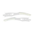 HQBC Supporti laterali per TREEDOM PLUS bianco