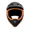 LAZER Casco PHOENIX+ grigio/arancione opaco 
